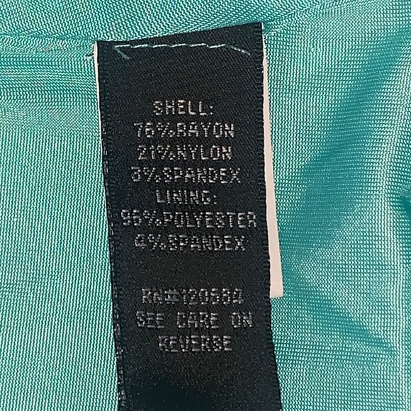 TORRID ⭐️ Mint Green Cut Away Stretch Blazer - Picture 8 of 9